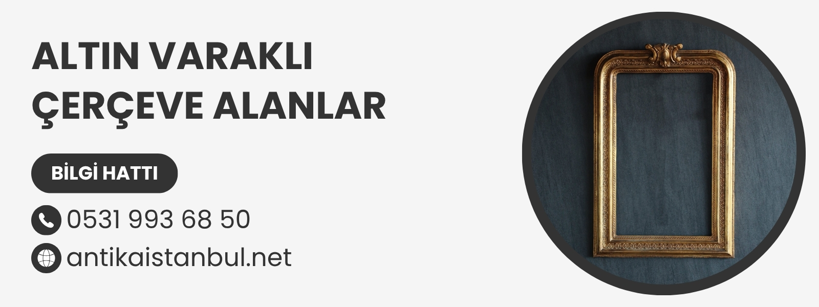 Altın Varaklı Çerçeve Alanlar 2 Altın Varaklı Çerçeve Alanlar
