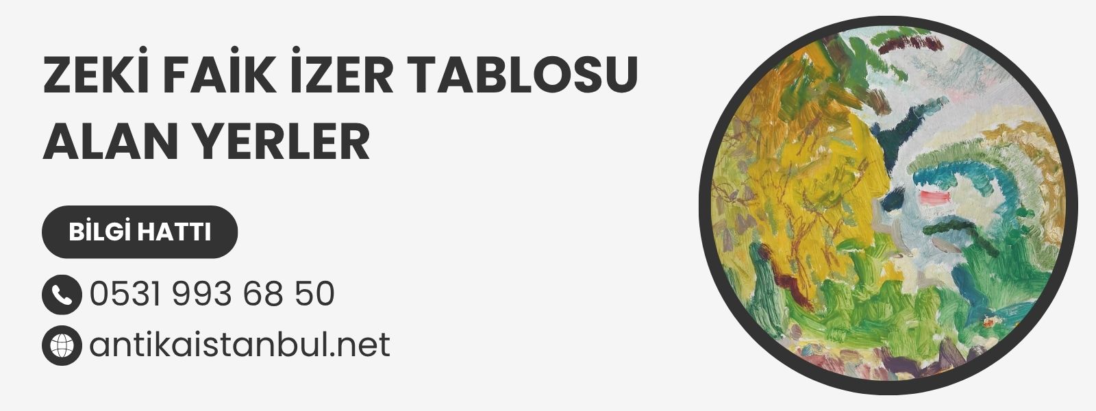 Zeki Faik İzer Tablosu Alan Yerler 1 Zeki Faik İzer Tablosu Alan Yerler